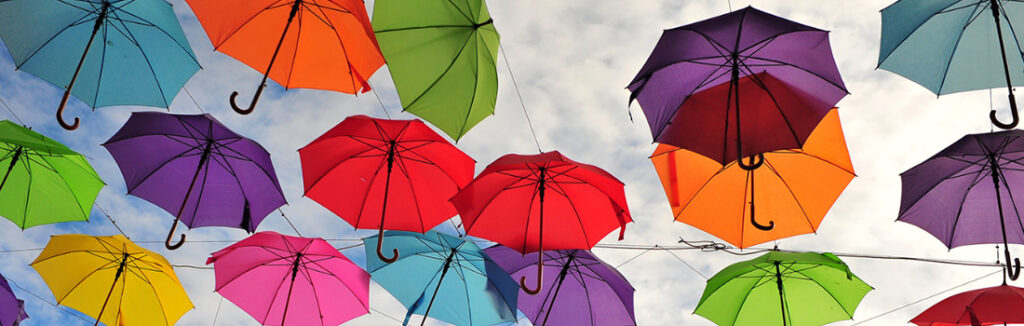 umbrella sky