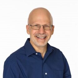 old man wearing glasses